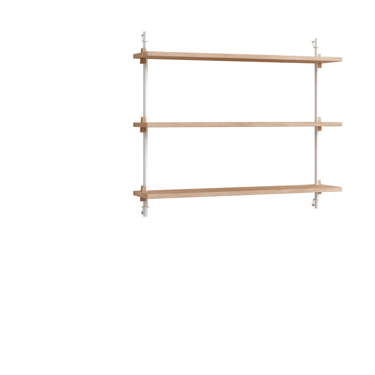 MOEBE Moebe wall shelving ws.65.1 Eiche-weiß