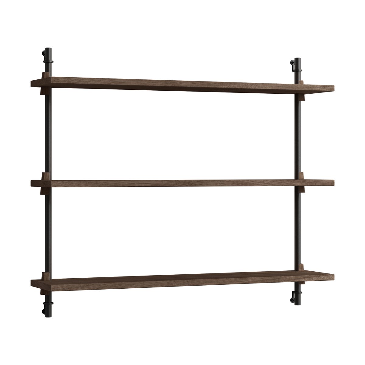 MOEBE Moebe wall shelving ws.65.1 Räuchereiche-schwarz