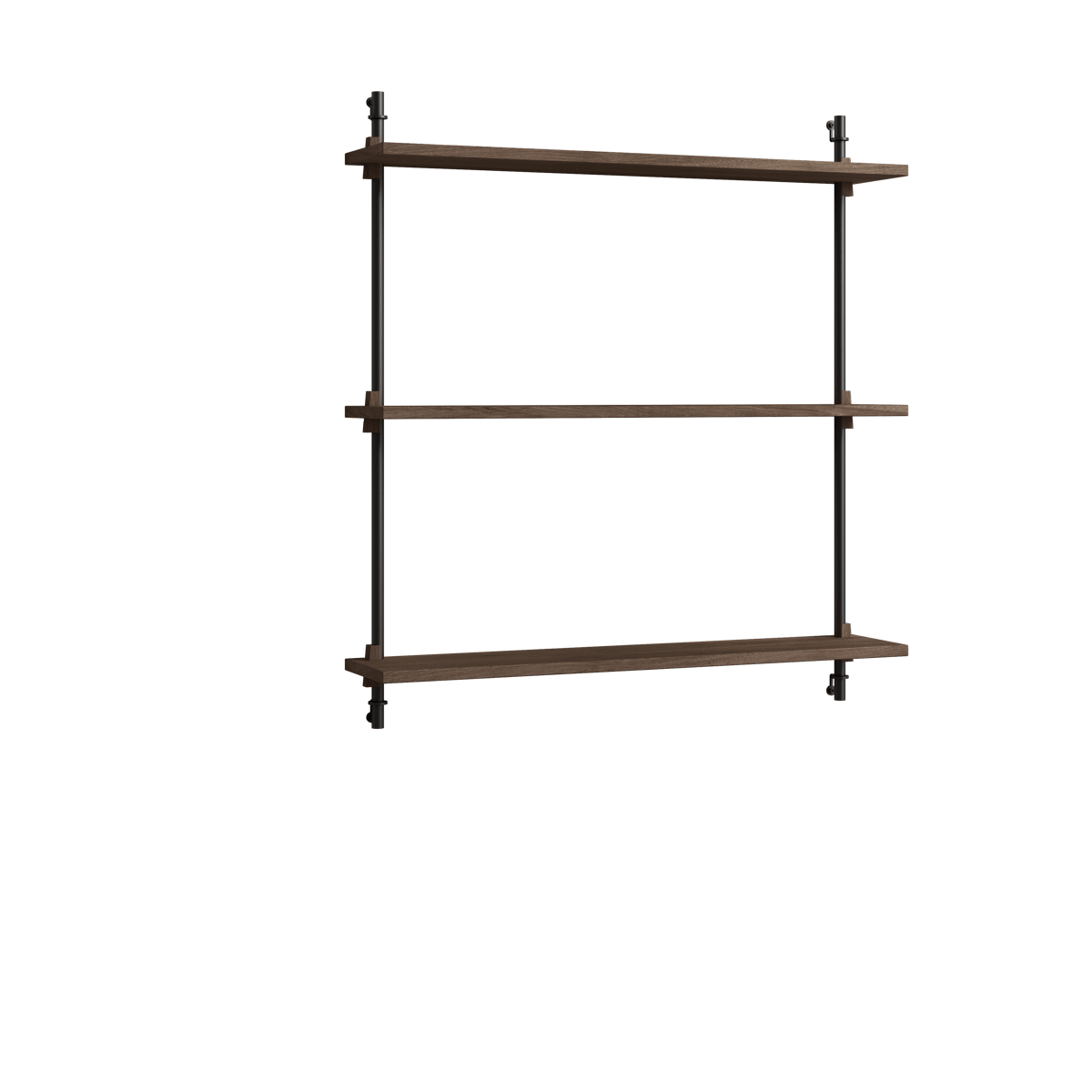 MOEBE Moebe wall shelving ws.85.1 Räuchereiche-schwarz