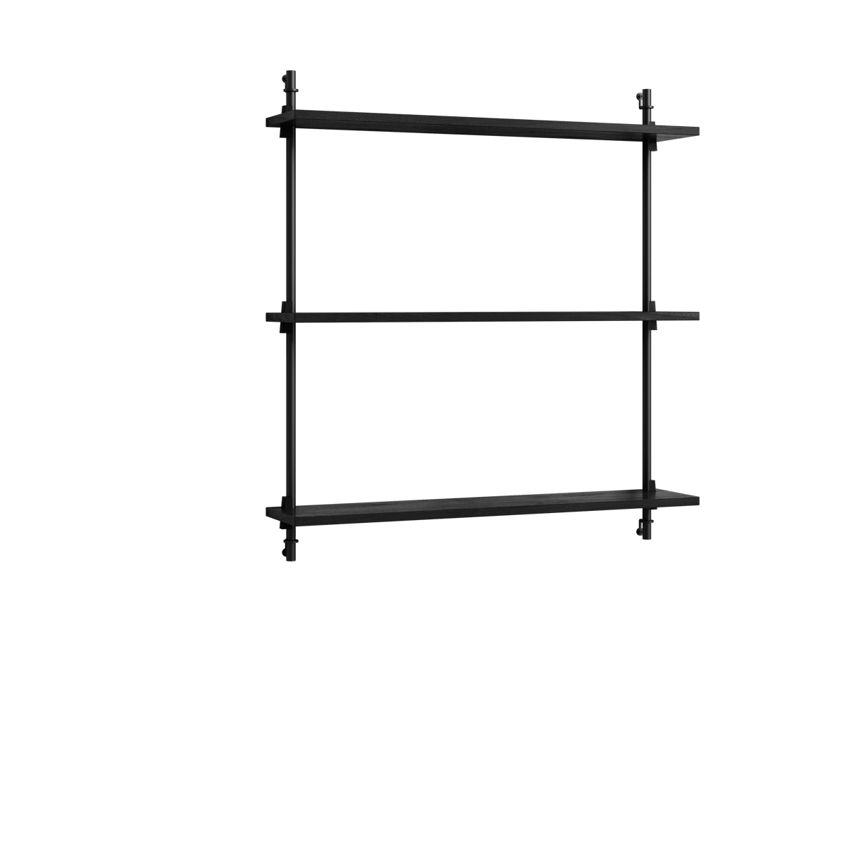 MOEBE Moebe wall shelving ws.85.1 Schwarz