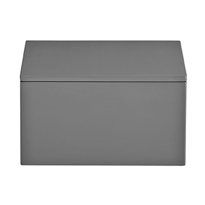 Lux lackierte Aufbewahrungsbox 19x19x10,5 cm - Antracit - Mojoo