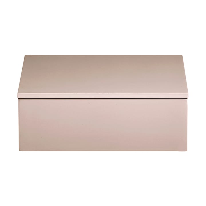 Lux lackierte Aufbewahrungsbox 19x19x7 cm - Powder rose - Mojoo