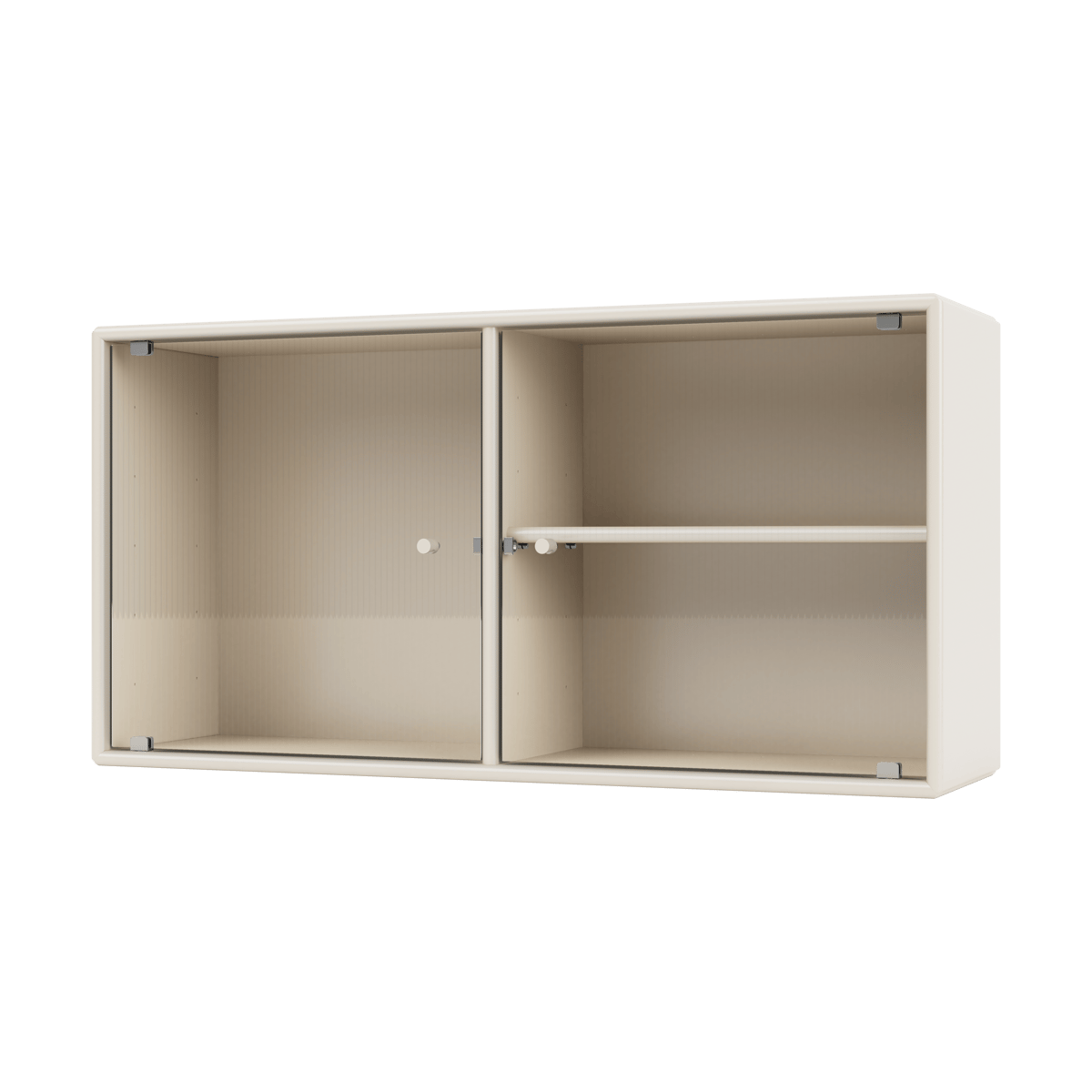 Montana Ripple I Vitrinenschrank 69,6x35,4x20 cm Oat