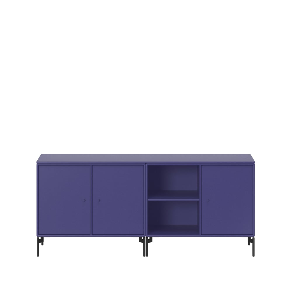 Montana Save Sideboard Monarch 135, Beine schwarz lackiert