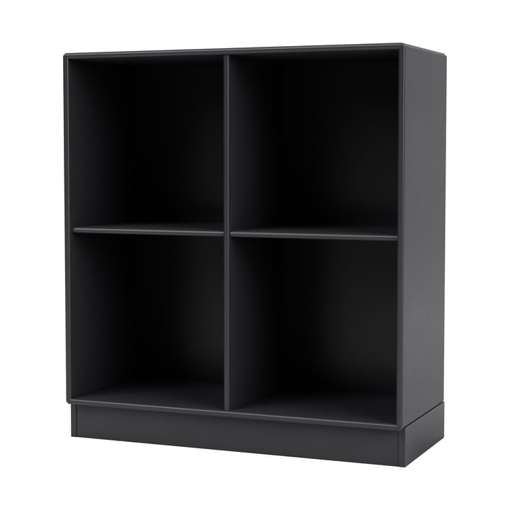 SHOW Regal 69,6 x 69,6cm, Sockel 7cm, 04-Anthracite Montana