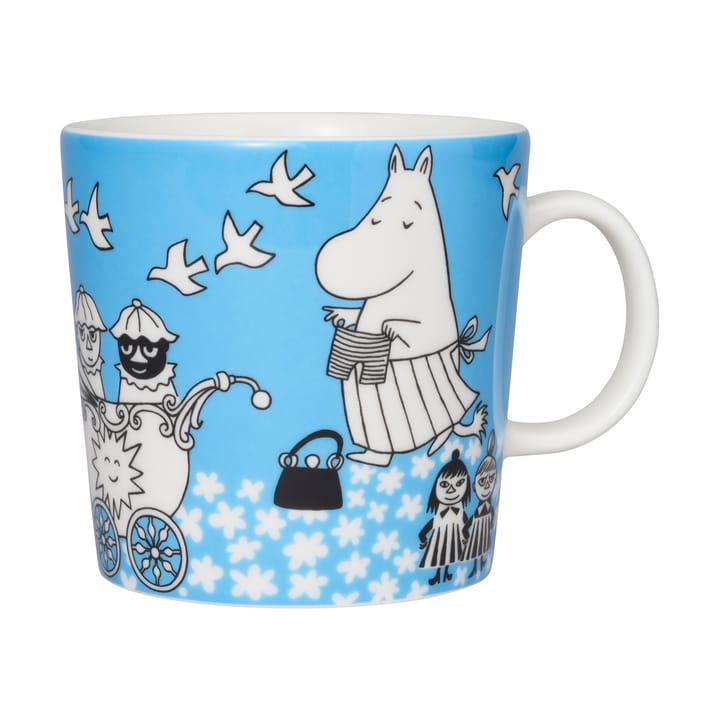 Mumin Frieden Tasse 40cl - Blau - Moomin Arabia