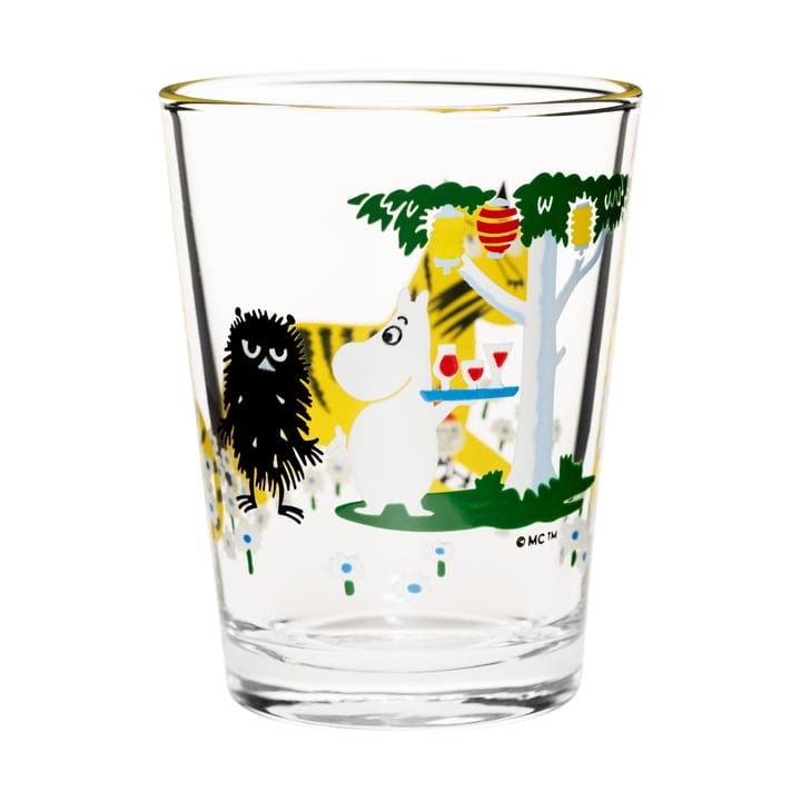 Mumin Glas 22cl - Garden Party - Moomin Arabia