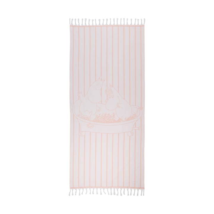 Mumin Hamam Handtuch 80x150 cm - Rosa - Moomin Arabia