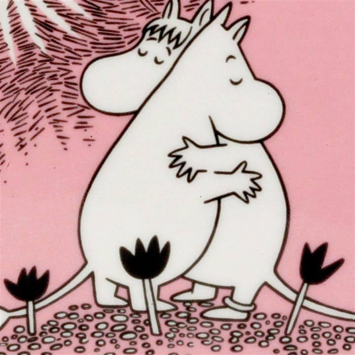 Mumin Liebe Schale, Rosa Moomin Arabia