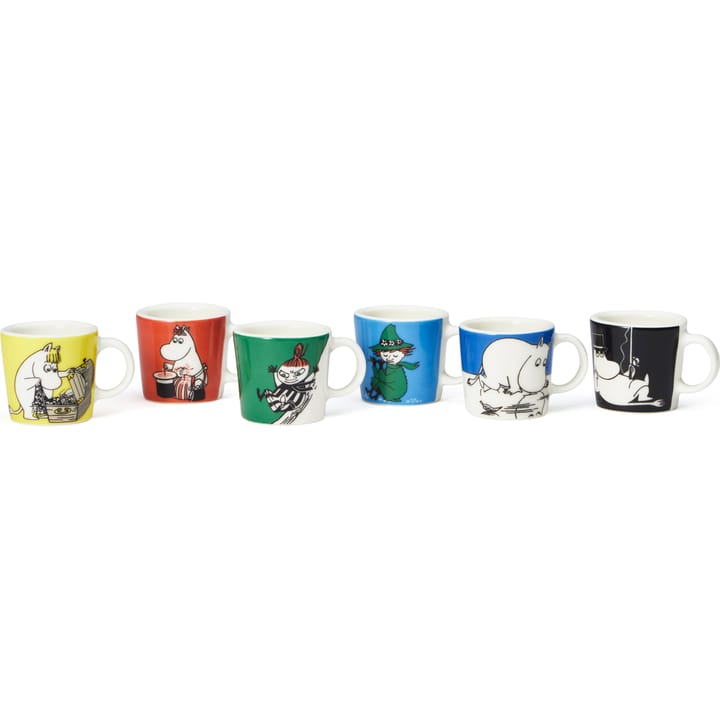 Mumin mini-Tasse classic 1 6er Pack  - Multi - Moomin Arabia