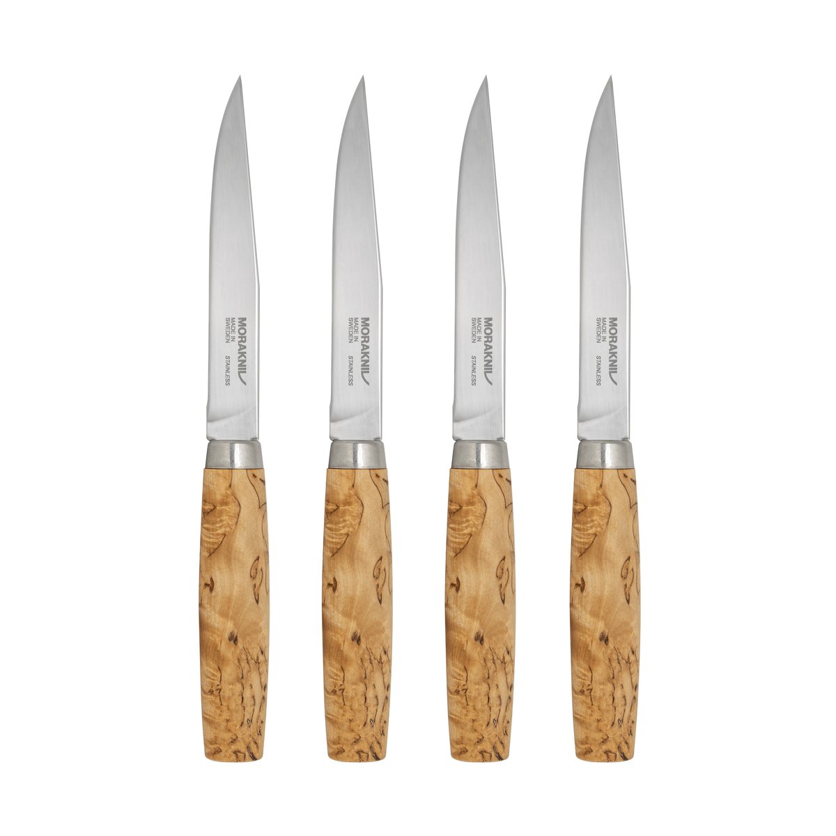 Morakniv Mora Messer Masur Steak Knife 4er Pack Natur