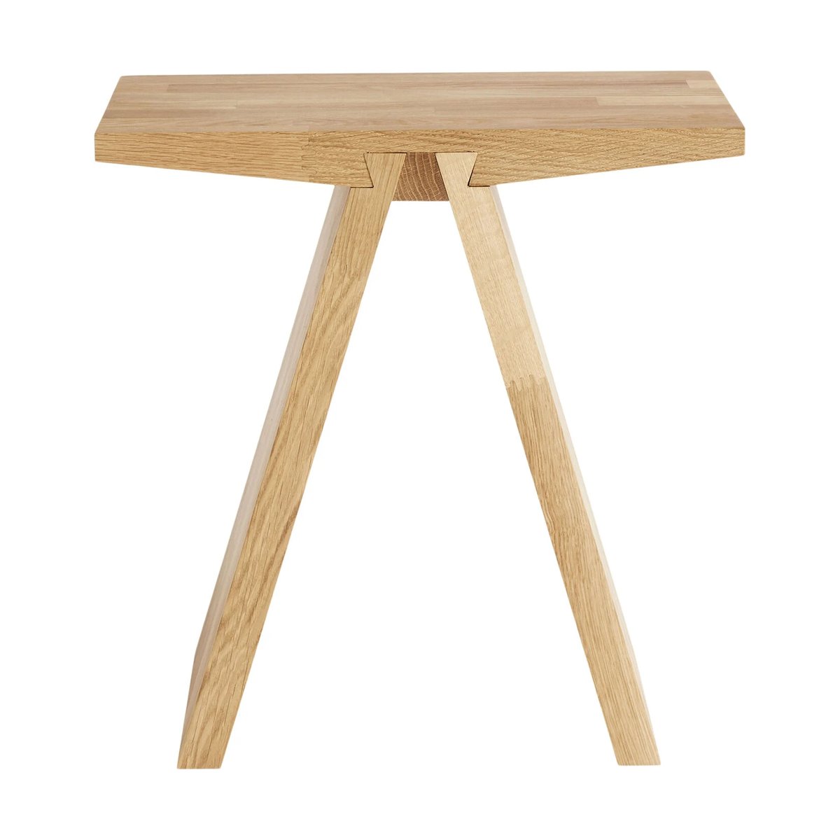 MUUBS Angle Hocker 45x45x29 cm Eiche