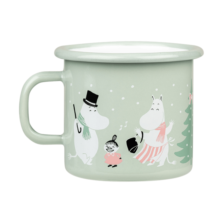 Moomin Emaille Tasse 25 cl - Festive spirits - Muurla