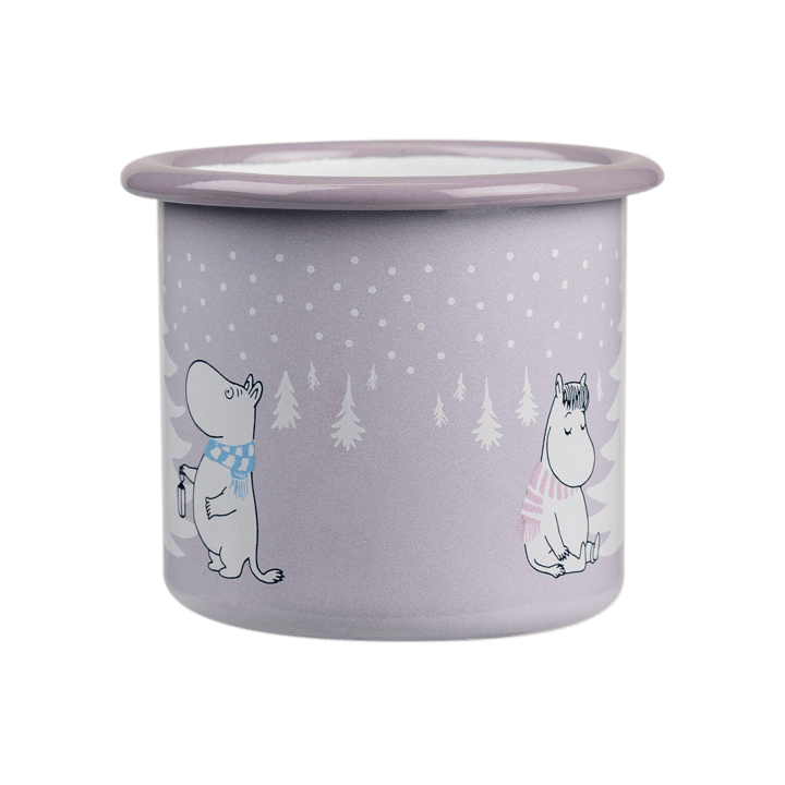 Moomin Emaille Tasse 25 cl - Snowfall - Muurla