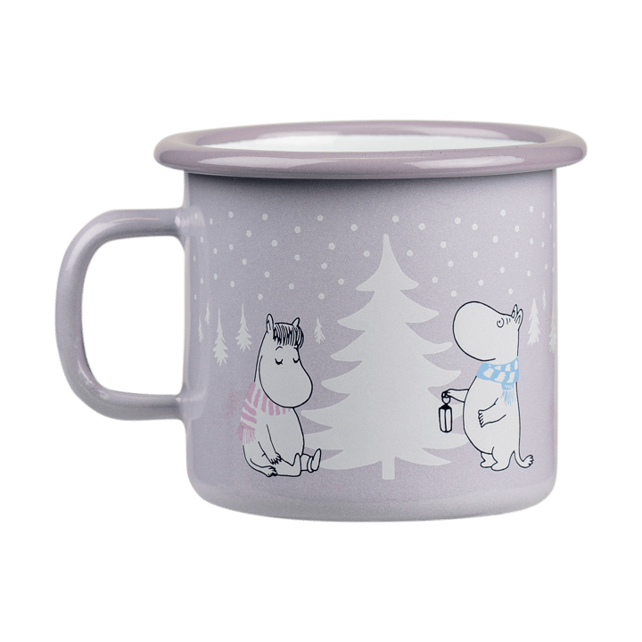 Moomin Emaille Tasse 25 cl - Snowfall - Muurla