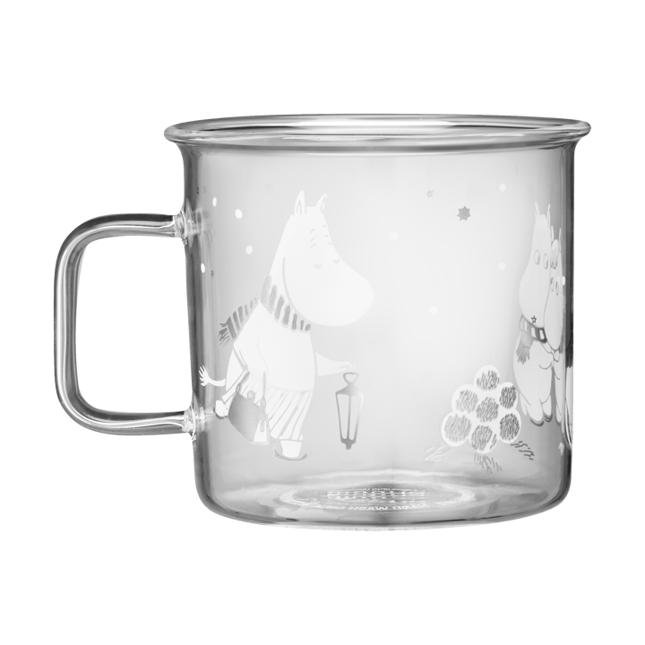 Moomin Glastasse 35 cl, Let it snow Muurla