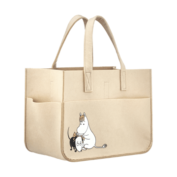 Mumin Haustiere Aufbewahrungskorb 25x40 cm - Beige - Muurla