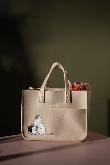 Mumin Haustiere Aufbewahrungskorb 25x40 cm - Beige - Muurla