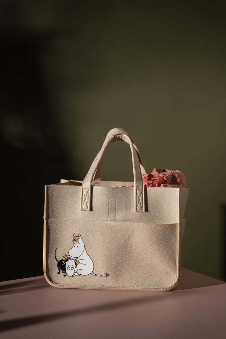 Mumin Haustiere Aufbewahrungskorb 25x40 cm, Beige Muurla