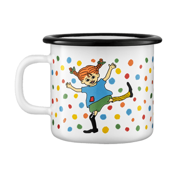 Pippi Emaillebecher 2,5 dl - Hoppsansa - Muurla