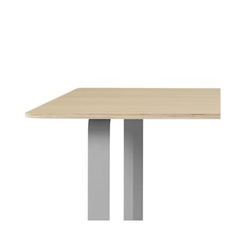 70/70 Esstisch 170 x 85cm - Oak veneer-Plywood-Grey - Muuto