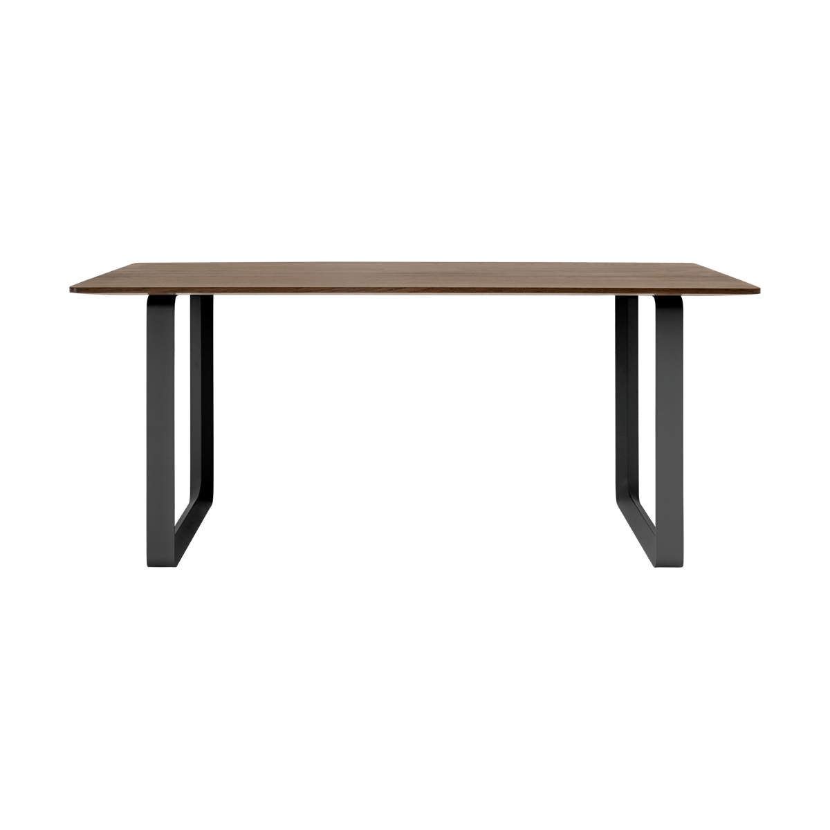 Muuto 70/70 Esstisch 170 x 85cm Solid Smoked oak-Black