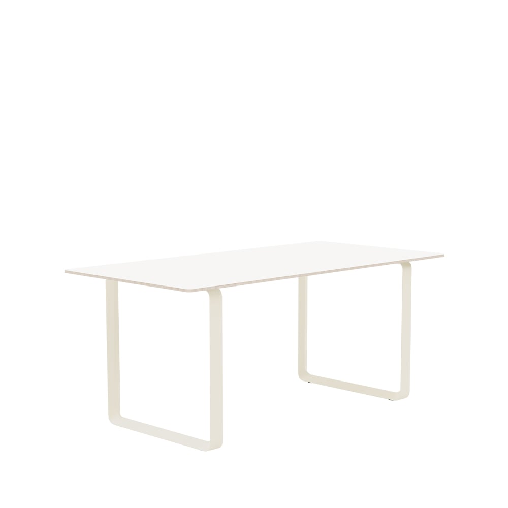 Muuto 70/70 Esstisch 170 x 85cm White laminate-Plywood-Sand