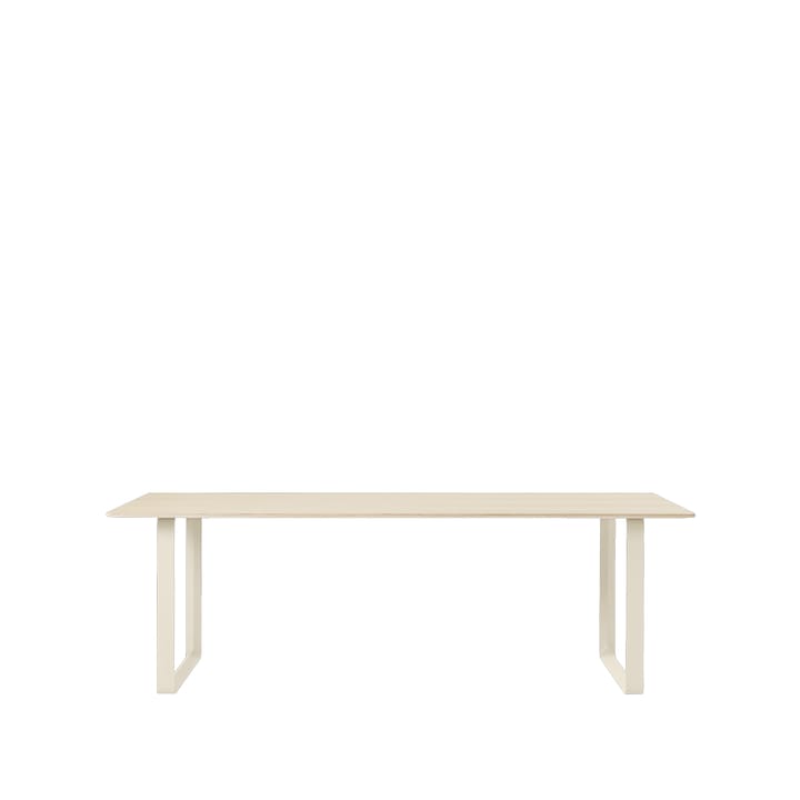 70/70 Esstisch 225 x 90cm - Oak veneer-Plywood-Sand - Muuto