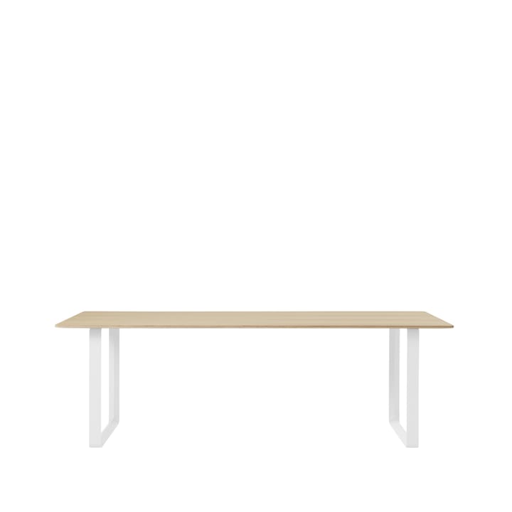 70/70 Esstisch 255 x 108cm - Oak veener-Plywood-White - Muuto