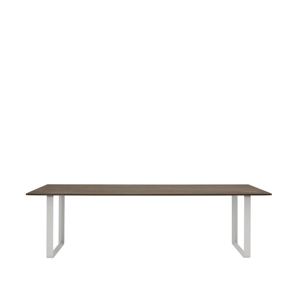 Muuto 70/70 Esstisch 255 x 108cm Solid Smoked oak-Grey