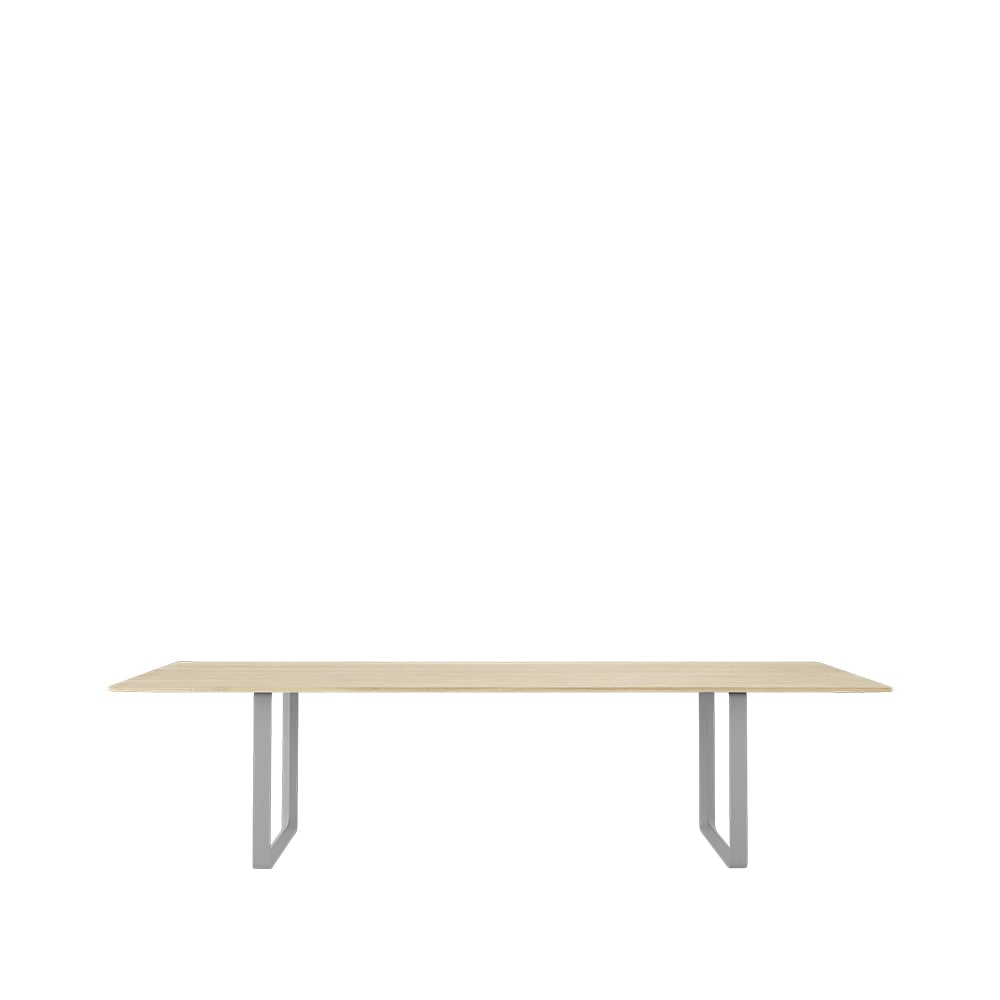 Muuto 70/70 Esstisch 295 x 108cm Solid oak-Grey