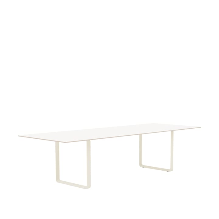 70/70 Esstisch 295 x 108cm - White laminate-Plywood-Sand - Muuto