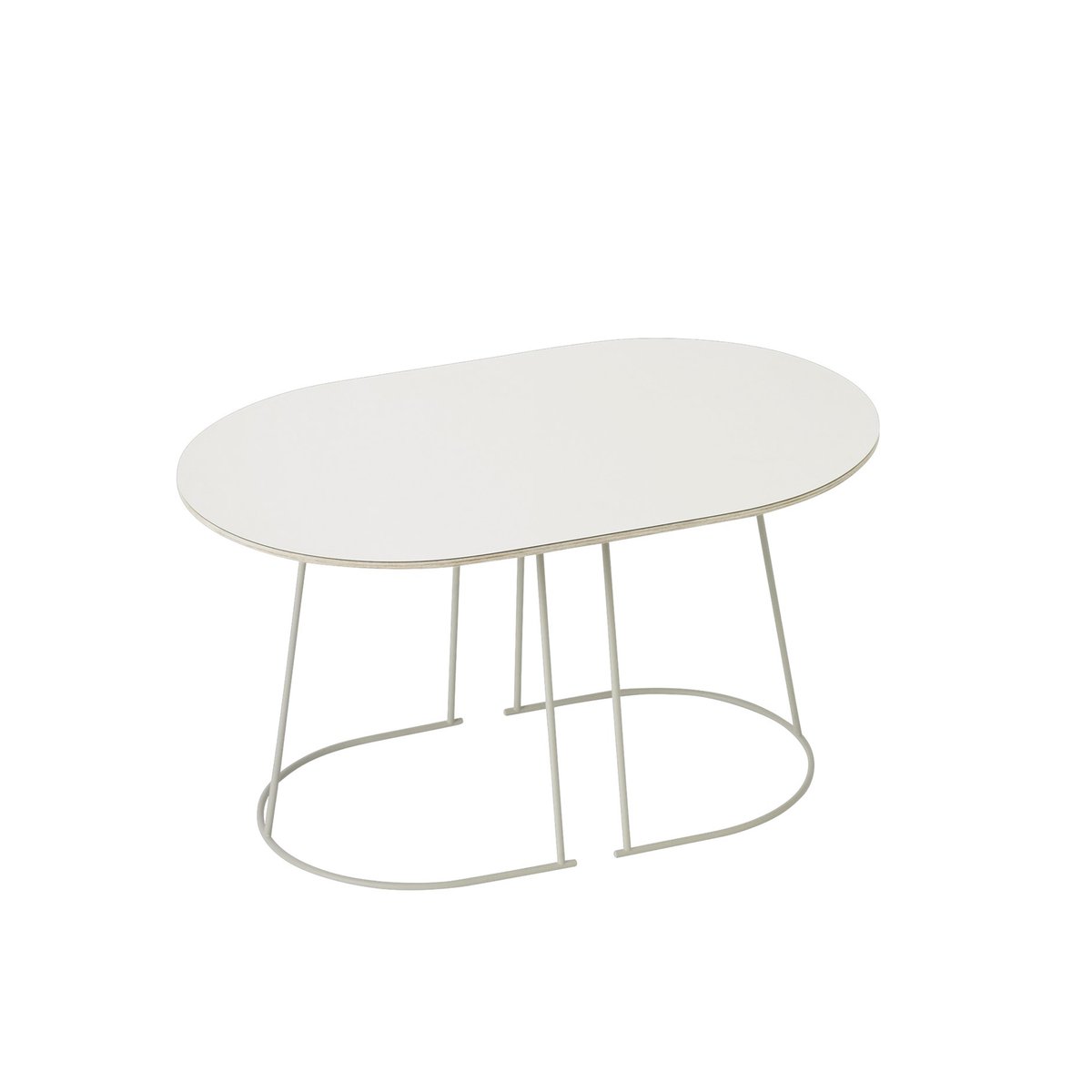 Muuto Airy Beistelltisch S Off-white nanolaminate