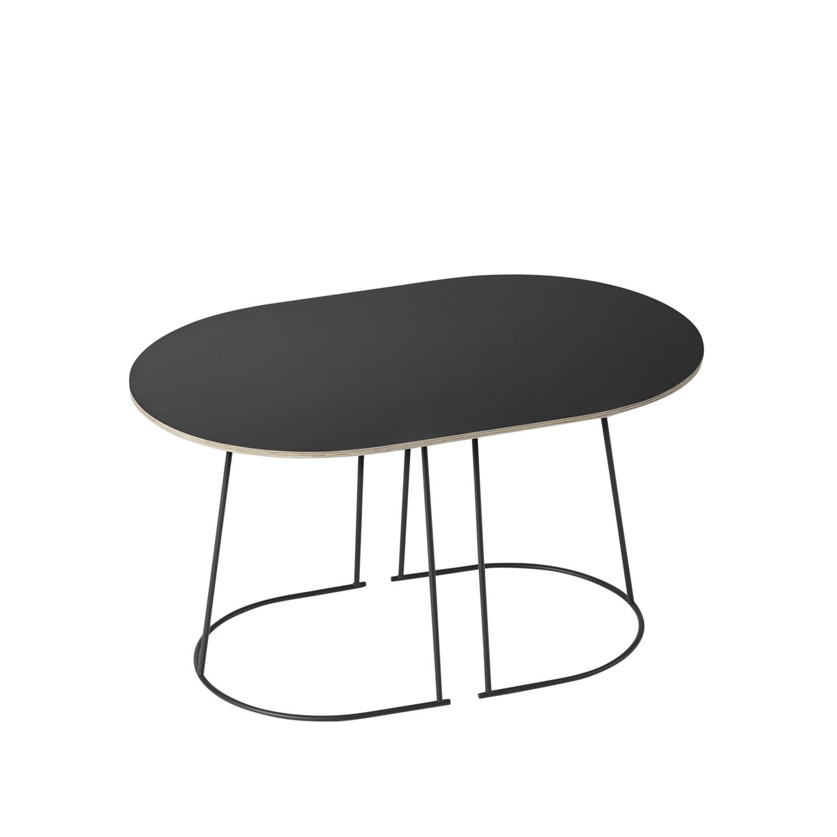 Muuto Airy Beistelltisch S Schwarz