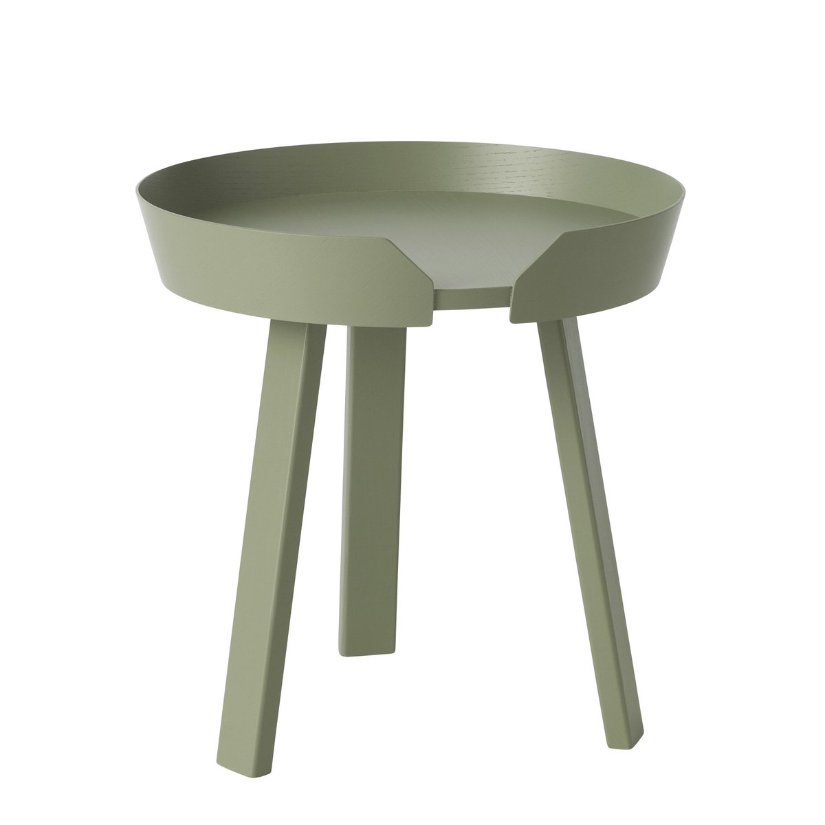 Muuto Around Beistelltisch klein Dusty green