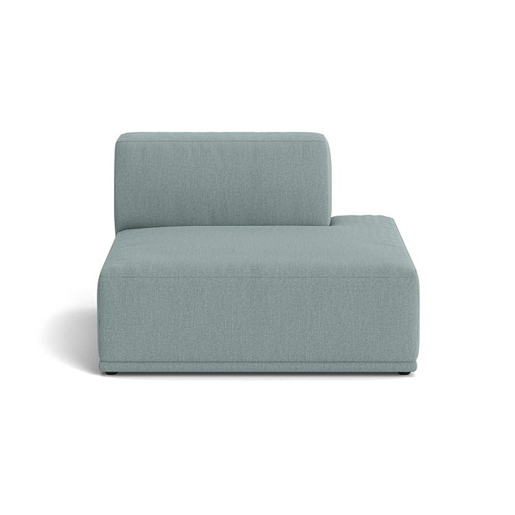 Muuto Connect soft modul Re-wool nr.718 hellblau Ohne Armlehne (D)