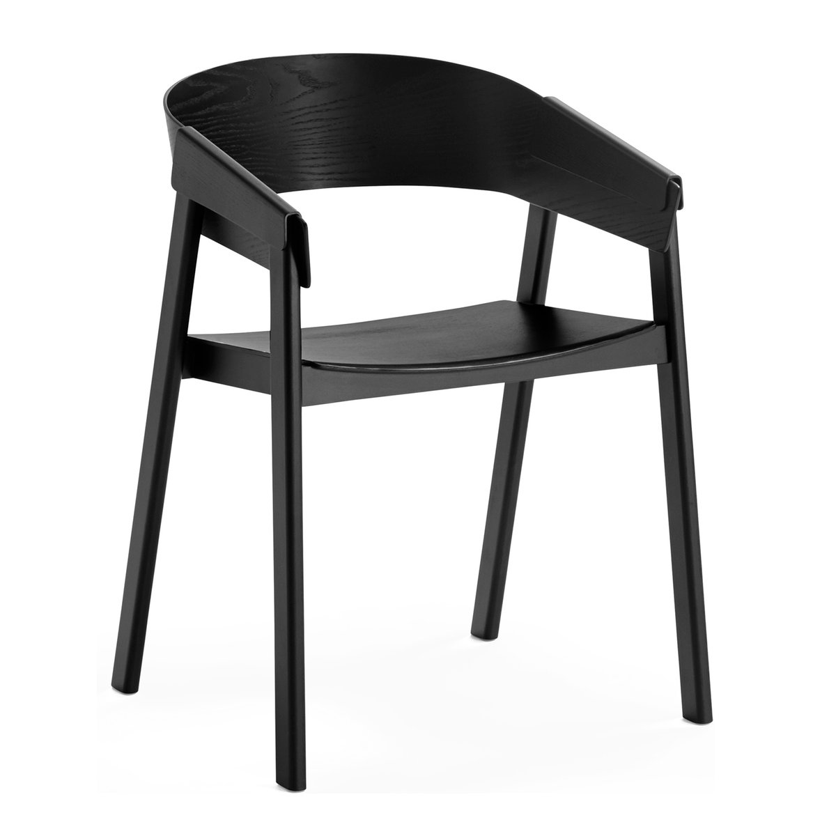 Muuto Cover Armchair Schwarz