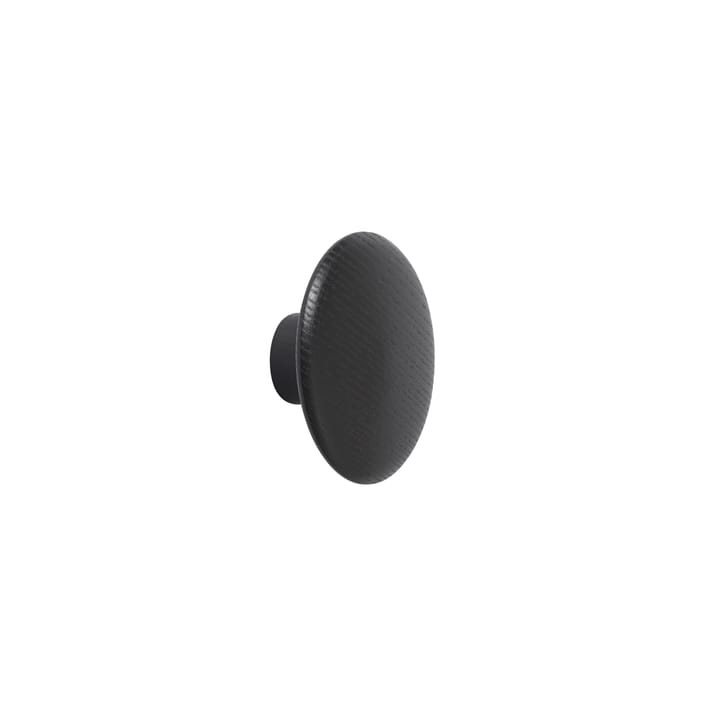 Dots Wandhaken schwarz - Ø6,5 cm - Muuto