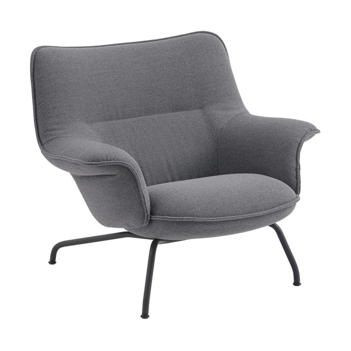 Doze Sessel niedrig - Ocean 80-anthracite black - Muuto