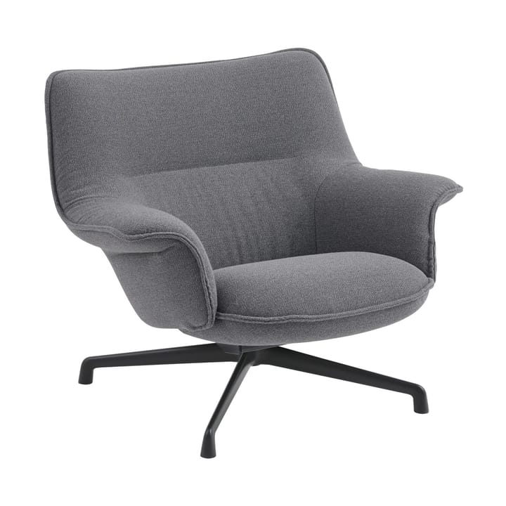 Doze Sessel niedriger Drehfuß - Ocean 80-anthracite black - Muuto