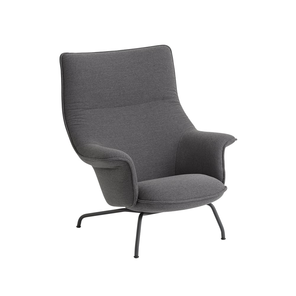 Muuto Doze Sessel Ocean 80-Anthracite black