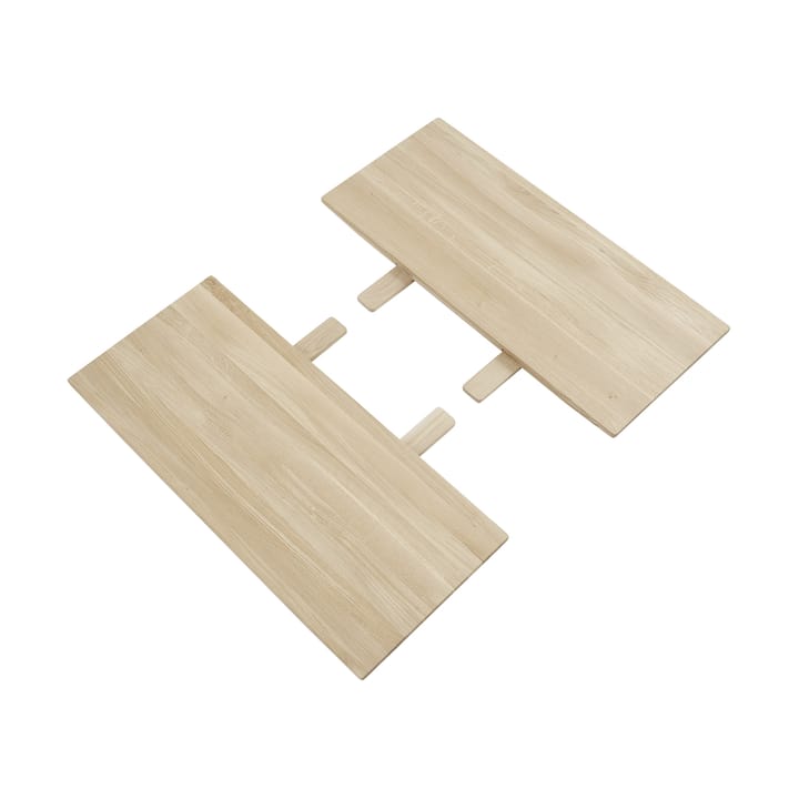 Earnest Extendable Einlegeplatten Set aus 2 - Oiled oak - Muuto