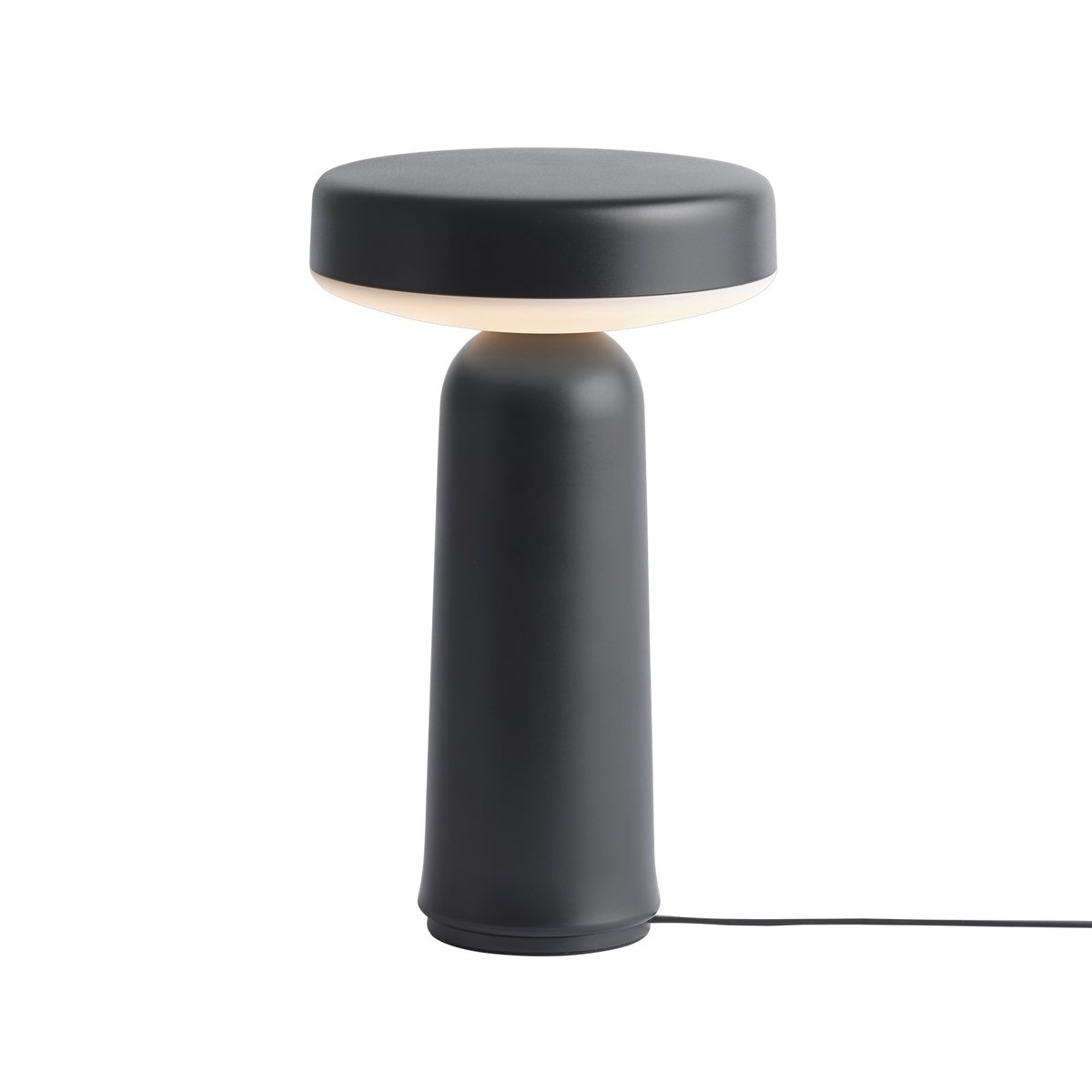 Muuto Ease portable Tischleuchte 21,5cm Black