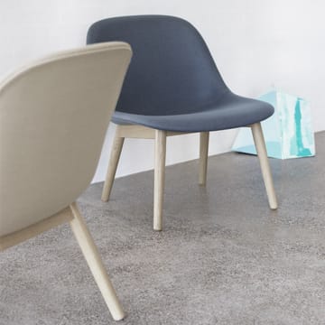 Fiber Lounge Stuhl mit Eichenholzbeine - Divina 154 - Muuto