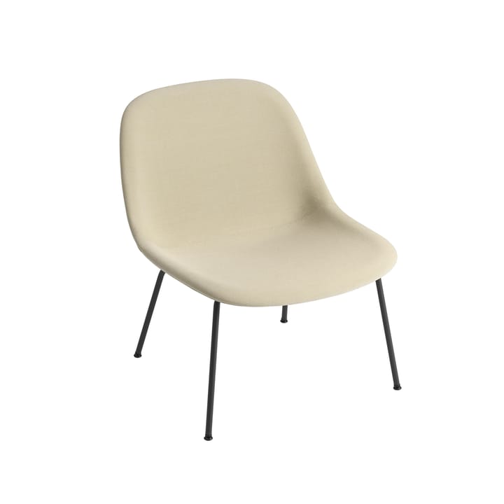 Fiber Lounge Stuhl mit Stahlbeinen - Steelcut Trio 236-Anthracite - Muuto