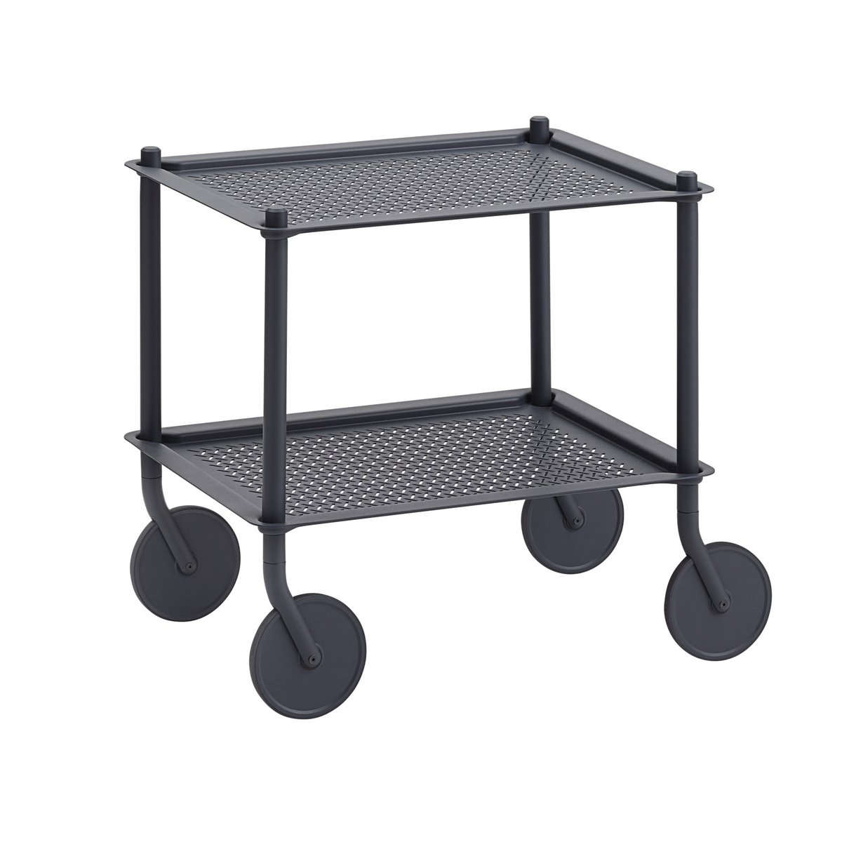 Muuto Flow Wagen 57 cm Blau-grau