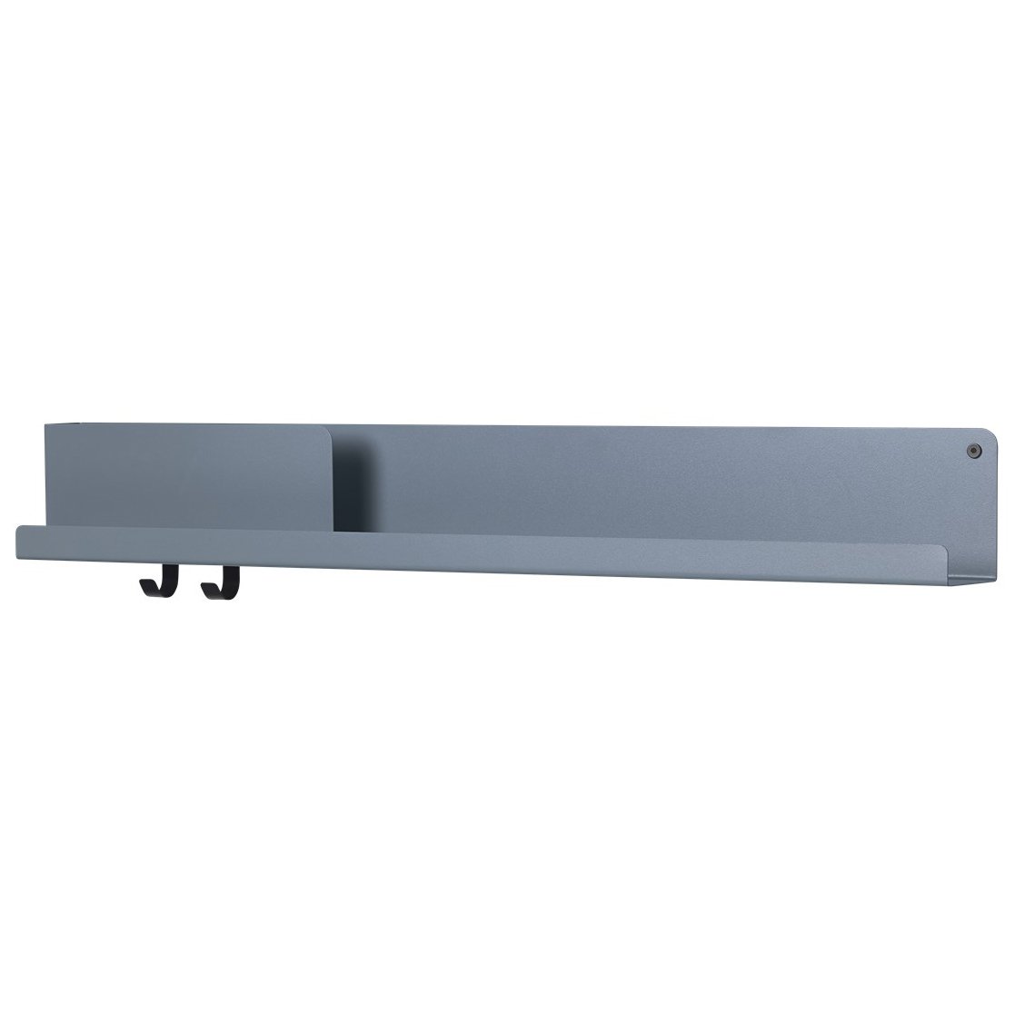 Muuto Folded Wandregal groß Blue grey