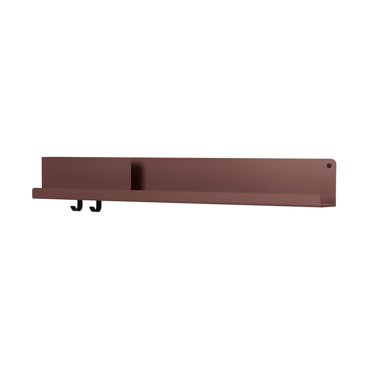 Muuto Folded Wandregal groß Deep Red