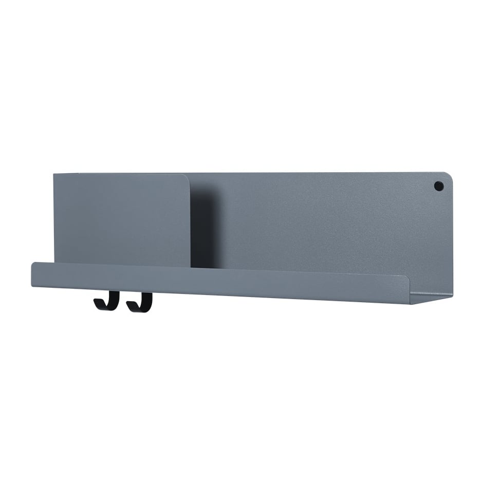 Muuto Folded Wandregal medium Blue grey