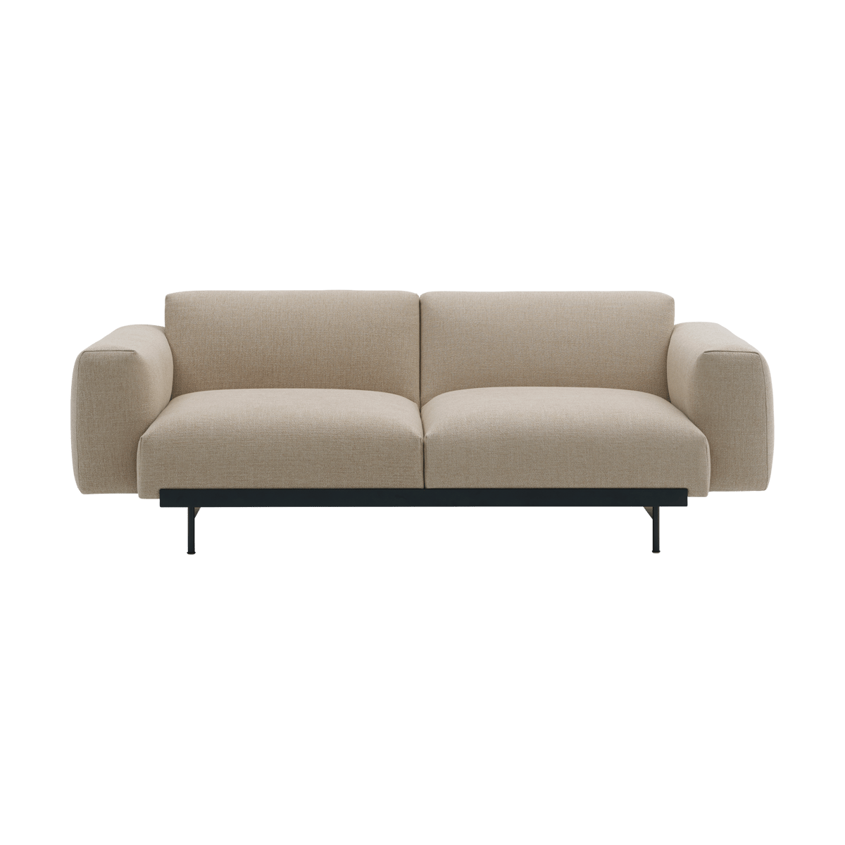 Muuto In Situ Modulsofa 2-Sitzer configuration 1 Ecriture 240-Black